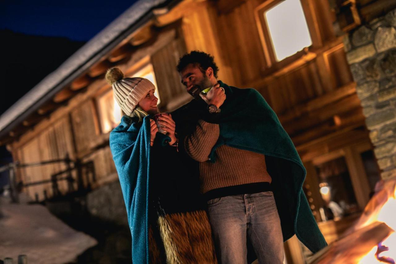 Chalet Alpenrose Bio Wellness Naturhotel Cogolo Bagian luar foto