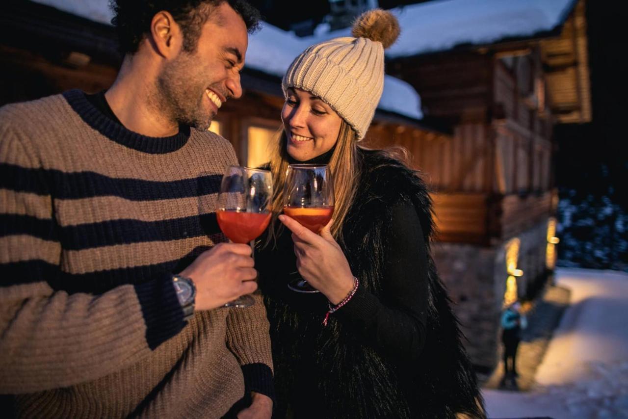 Chalet Alpenrose Bio Wellness Naturhotel Cogolo Bagian luar foto